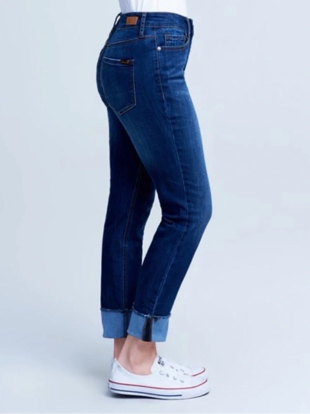 Seven 7 High Rise Slim Straight Jeans - Picture 4 of 9